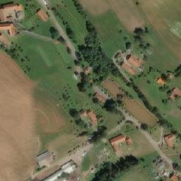 Satellite imagery of [Písečná u Žamberka] church t., CZ