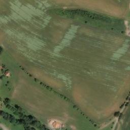 Satellite imagery of [Písečná u Žamberka] church t., CZ
