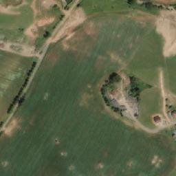 Satellite imagery of [Písečná u Žamberka] church t., CZ
