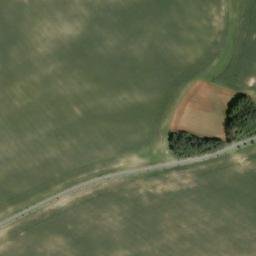 Satellite imagery of [Lukavice v Čechách] church t., CZ