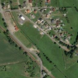 Satellite imagery of [Lukavice v Čechách] church t., CZ