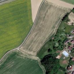 Satellite imagery of [Šedivec] church t., CZ