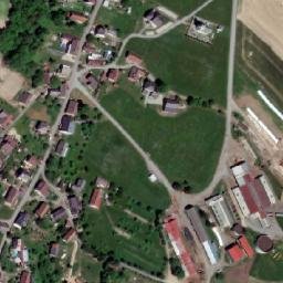 Satellite imagery of [Šedivec] church t., CZ