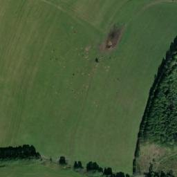 Satellite imagery of [Světlá Hora-Dětřichovice] church t., CZ