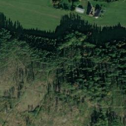 Satellite imagery of [Světlá Hora-Dětřichovice] church t., CZ