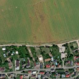 Satellite imagery of [Úvalno] church t., CZ