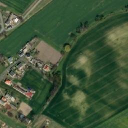 Satellite imagery of [Třebom] church t., CZ