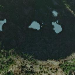 Satellite imagery of Queen Peak, CA