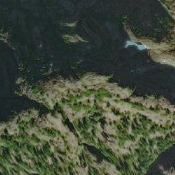 Satellite imagery of Queen Peak, CA