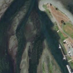 Satellite imagery of Tyee Spit, CA
