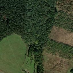 Satellite imagery of [Všesulov] church t., CZ