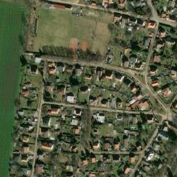 Satellite imagery of [Úhonice] church t., CZ