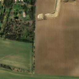 Satellite imagery of [Praha-Řeporyje] church t., CZ