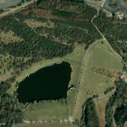 Satellite imagery of Nové Butovice [Praha-Stodůlky] church t., CZ