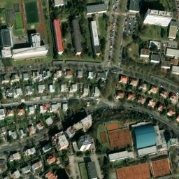 Satellite imagery of Kavčí hory [Praha-Podolí] TV building, CZ