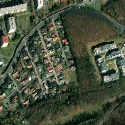 Satellite imagery of [Praha-Hostivař] church sanctus t., CZ