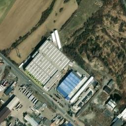 Satellite imagery of Prumstav [Praha-Dolní Měcholupy] factory chimney, CZ