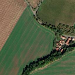 Satellite imagery of [Kšely] church t., CZ