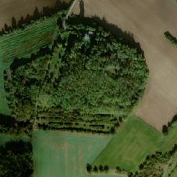 Satellite imagery of Bedřichov [Nová Ves u Kolína] monument, CZ