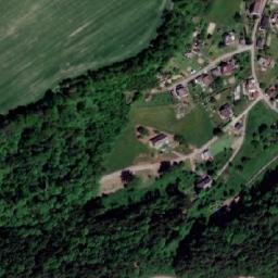 Satellite imagery of [Šedivec] church t., CZ