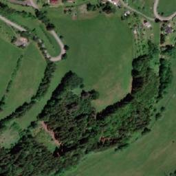 Satellite imagery of [Sobkovice] church t., CZ