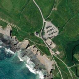 Satellite imagery of Pedngwinian Point, GB