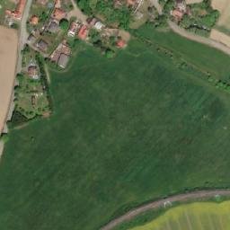 Satellite imagery of [Žihle] church t., CZ