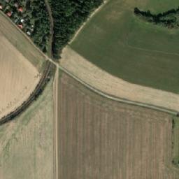 Satellite imagery of [Všesulov] church t., CZ