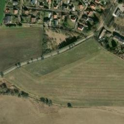 Satellite imagery of [Úhonice] church t., CZ