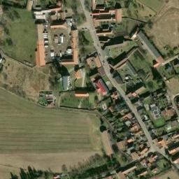 Satellite imagery of [Úhonice] church t., CZ