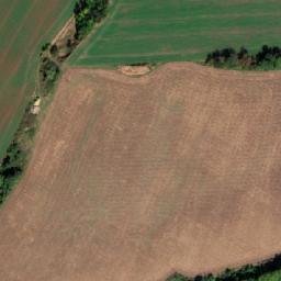 Satellite imagery of [Kšely] church t., CZ