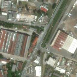 Satellite imagery of Koramo Paramo [Kolín-Sendražice] former chemical factory chimney-1, CZ