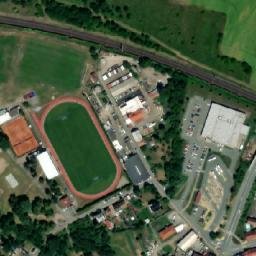 Satellite imagery of [Přelouč] school t., CZ