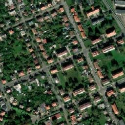Satellite imagery of Elkov [Pardubice] factory chimney, CZ