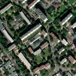Satellite imagery of Elkov [Pardubice] factory chimney, CZ