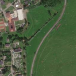Satellite imagery of [Červená Voda] church t., CZ