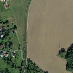 Satellite imagery of [Zátor] church t., CZ