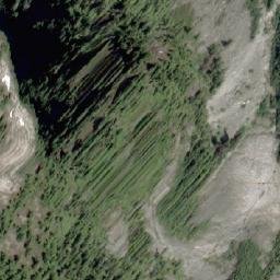Satellite imagery of Toms Thumb, CA