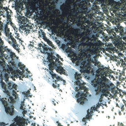 Satellite imagery of Toms Thumb, CA