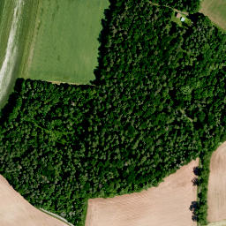 Satellite imagery of Lauterer Berg, DE