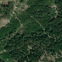 Satellite imagery of Hill 957m (Slavkovský les), CZ