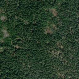Satellite imagery of Hill 957m (Slavkovský les), CZ