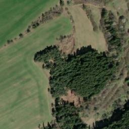 Satellite imagery of [Toužim-Komárov] church t., CZ