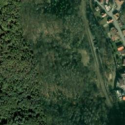 Satellite imagery of [Křivoklát]burg & outlook t., CZ