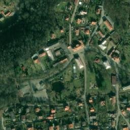 Satellite imagery of [Křivoklát]burg & outlook t., CZ