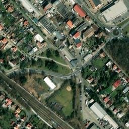 Satellite imagery of [Praha-Uhříněves] evangelical church t., CZ