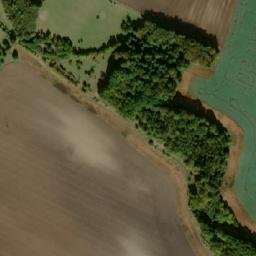 Satellite imagery of [Plaňany-Blinka] chapel sanctus t., CZ