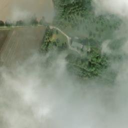 Satellite imagery of Draslovka [Kolín] chemical factory chimney, CZ