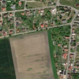 Satellite imagery of [Konárovice] church t., CZ