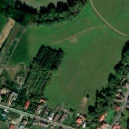 Satellite imagery of [Rybitví] incinerator chimney, CZ